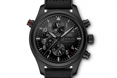 パイロット・ウォッチ・ダブルクロノグラフ ・トップガン ・セラタニウム